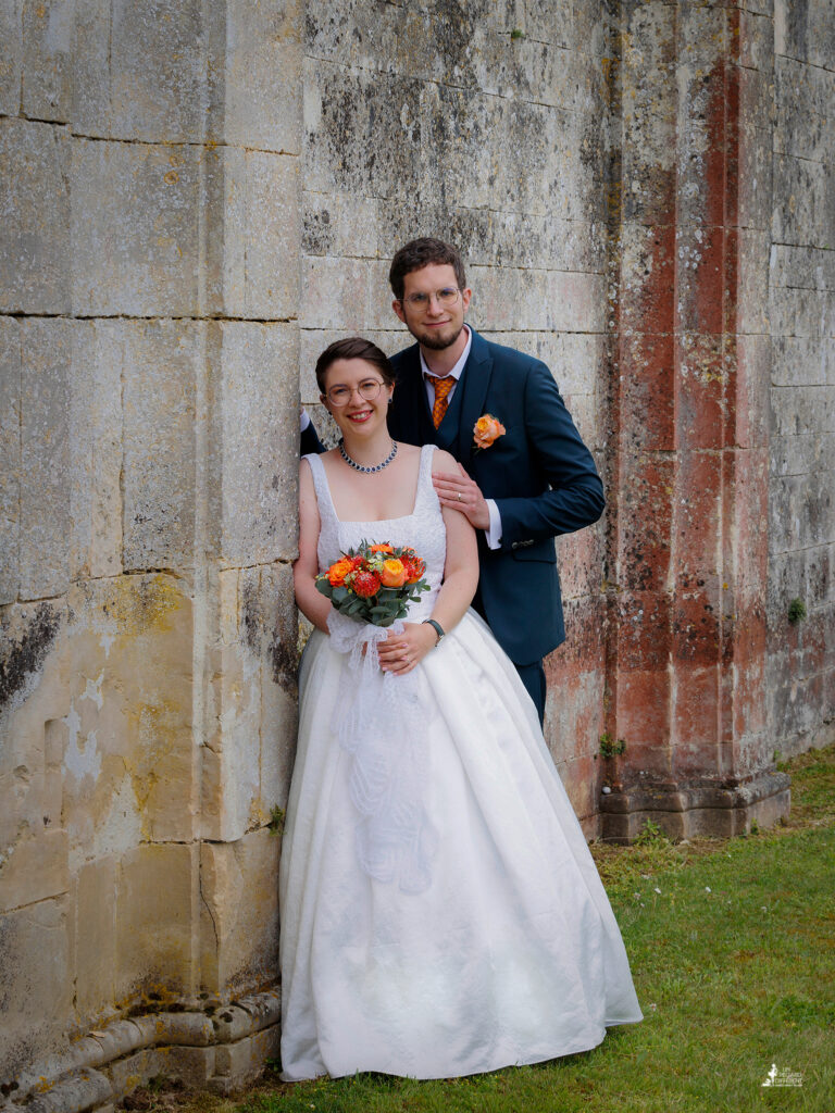Robe de mariée princesse sur mesure à bretelles large grande taille, création Coralie Borowski, Le Havre